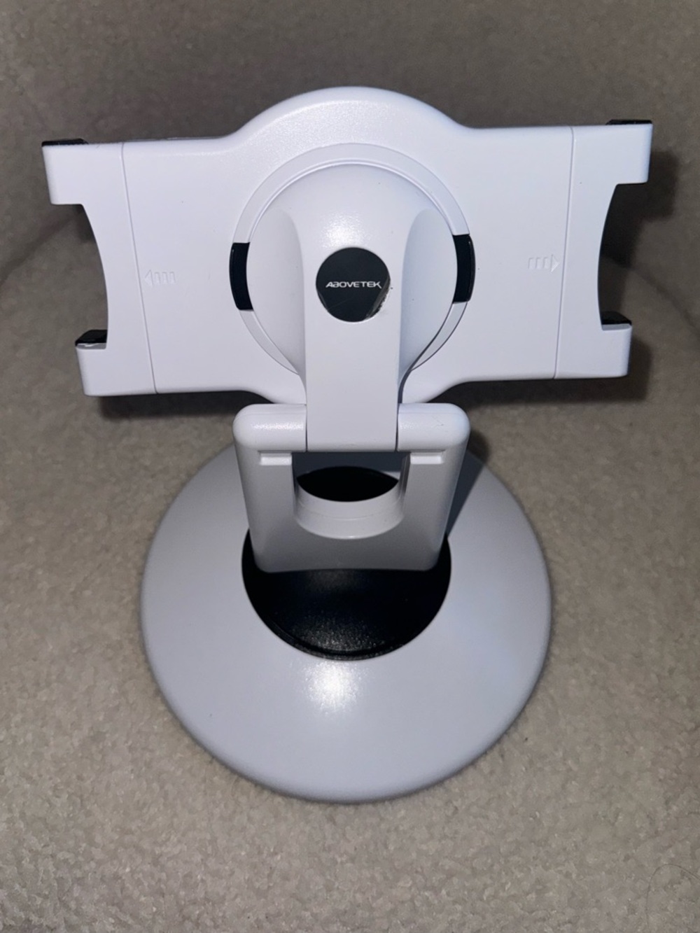 Tablet Stand White and Black Adjustable Rotating NEW Stylish Office Home School - Picture 7 of 7